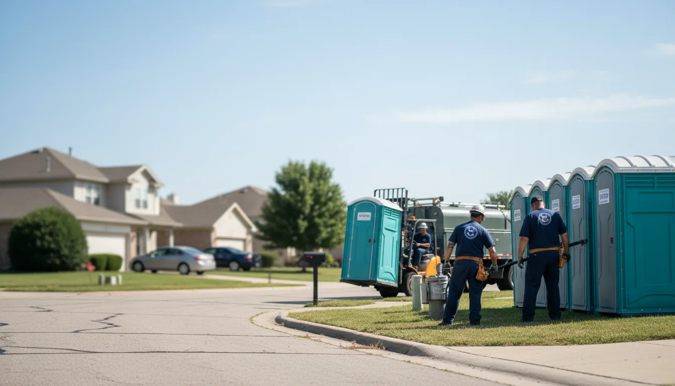 Porta Potty Rental in Mustang, OK near me
